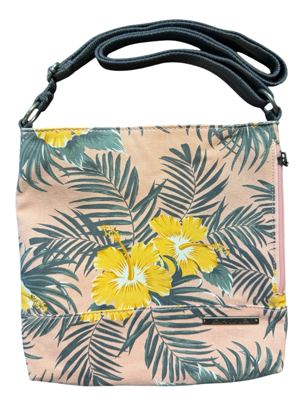 DAKINE | Jodie Crossbody Travel Canvas Bag in Hibiscus Palm Pattern